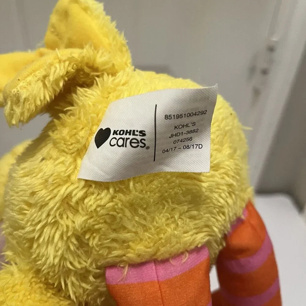 Kohls Cares Sesame Street Big Bird Plush 2017 Stuffed Animal Toy 14